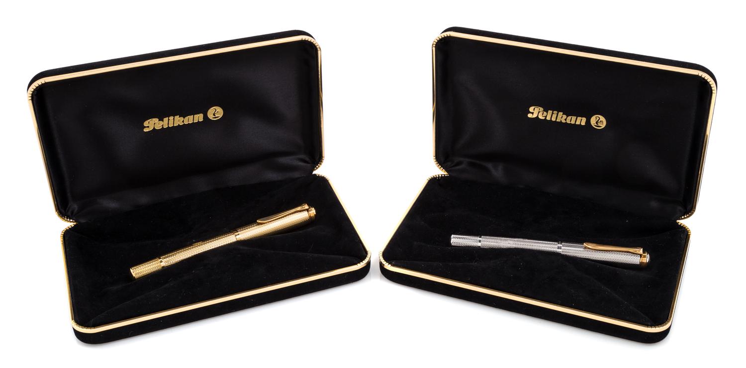 Two Pelikan Souveran: Sesquicentennial Commemorative Special Edition Fountain Pens