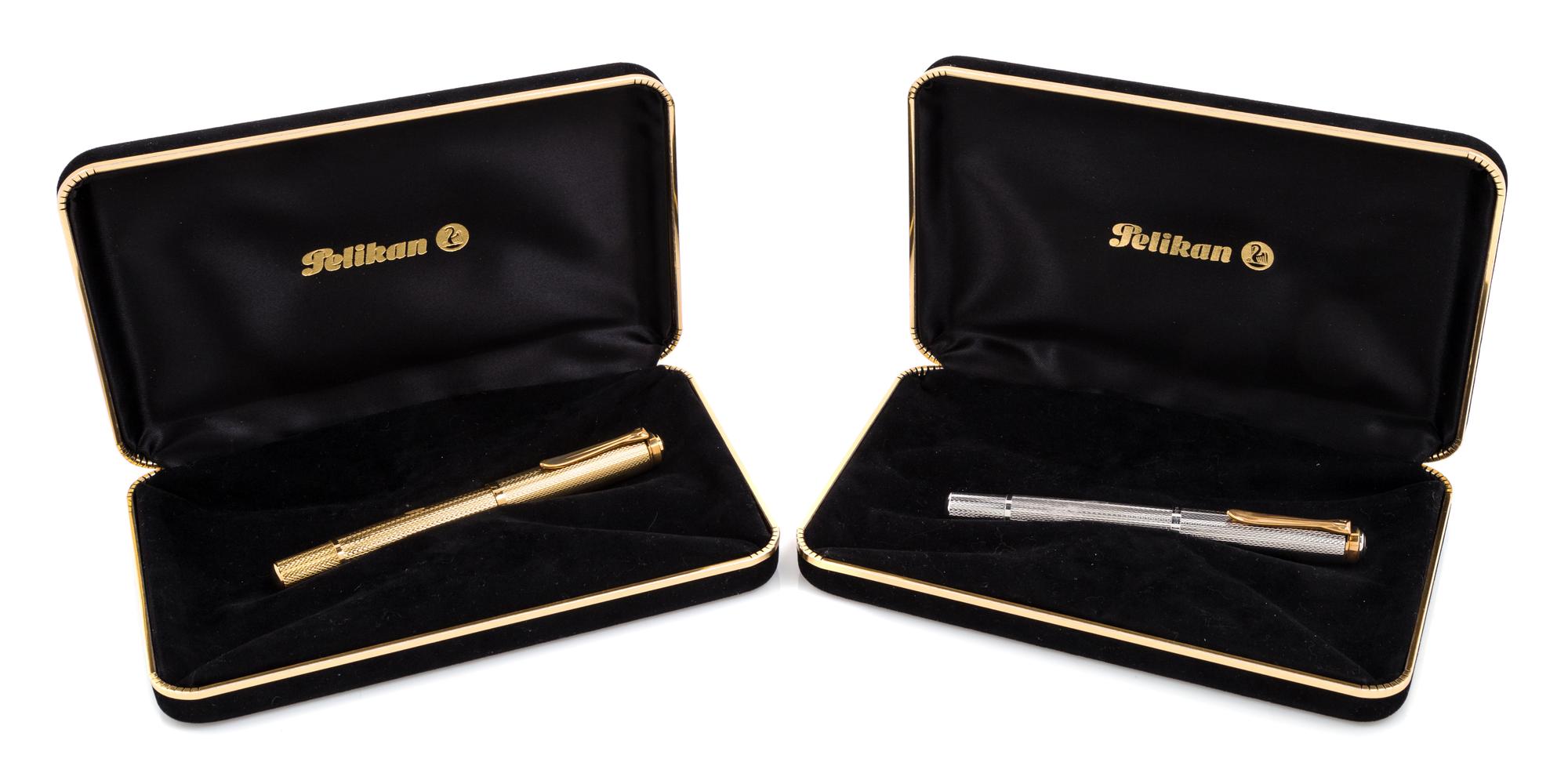 Two Pelikan Souveran: Sesquicentennial Commemorative Special Edition Fountain Pens