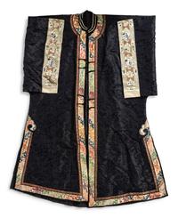 Three Chinese Embroidered Silk Lady's Jackets
