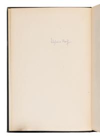 Woolf, Virginia (1882-1941). Orlando. A Biography . New York: Crosby Gaige, 1928.