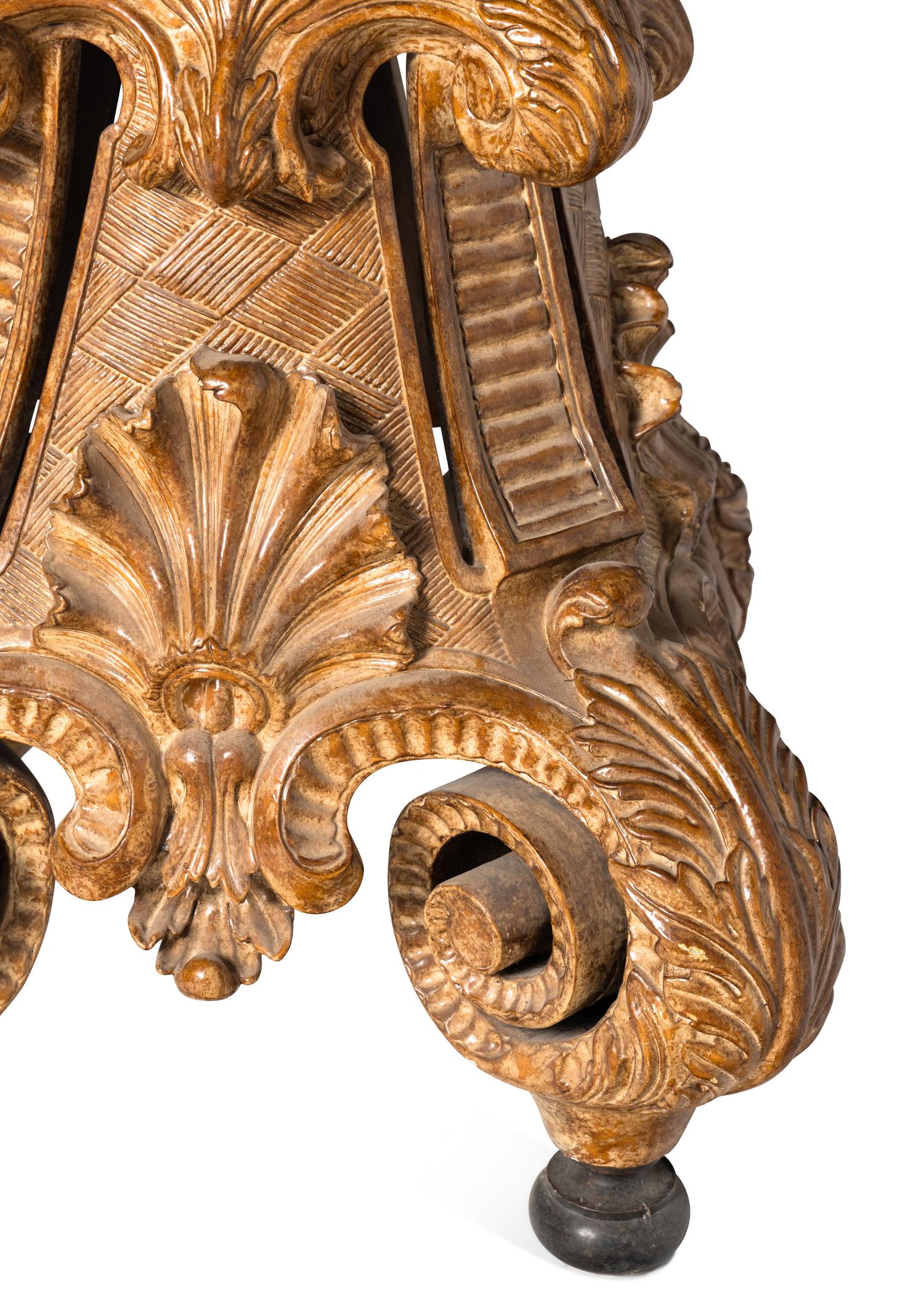 A Baroque Style Side Table