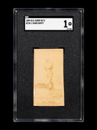 An 1889 Old Judge N172 Hugh Duffy Chicago Baseball Card (SGC 1)