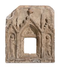 A Continental Marble Tabernacle