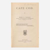 [Literature] Thoreau, Henry David Cape Cod