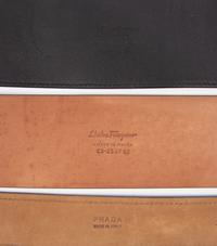 Three Designer Belts