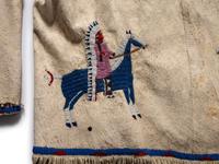 Sioux Pictorial Beaded Hide Jacket