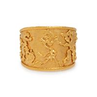 JEAN MAHIE, HIGH KARAT YELLOW GOLD CUFF BRACELET