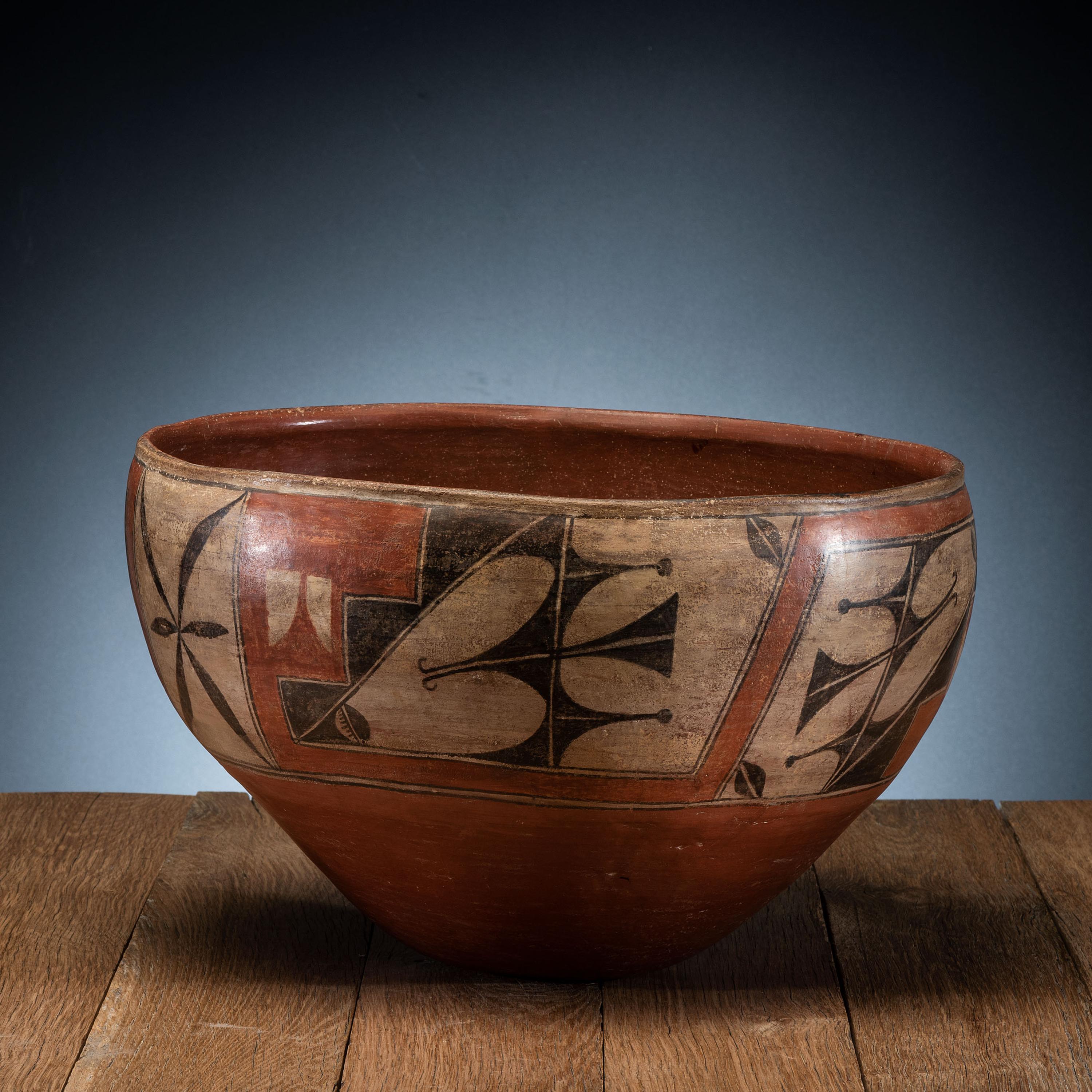 Zia Polychrome Pottery Storage Jar