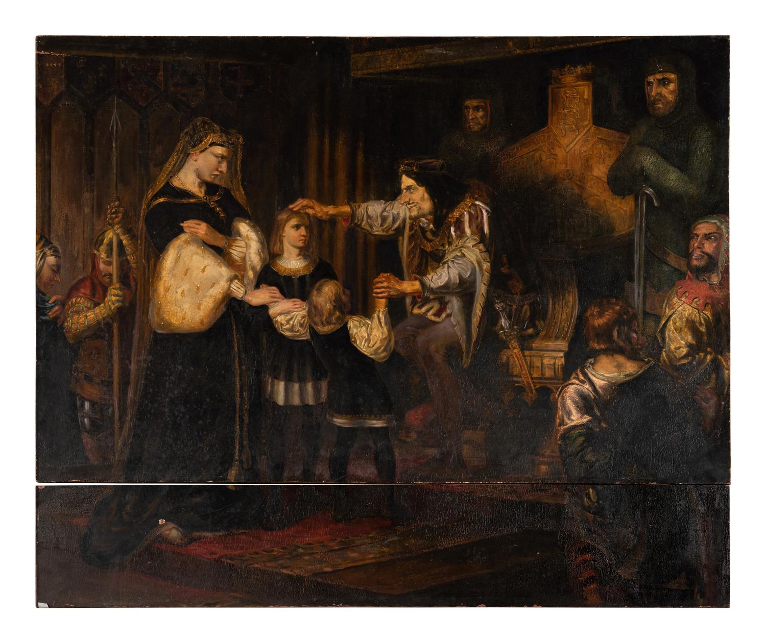 King Richard III with the Sons of Edward IV