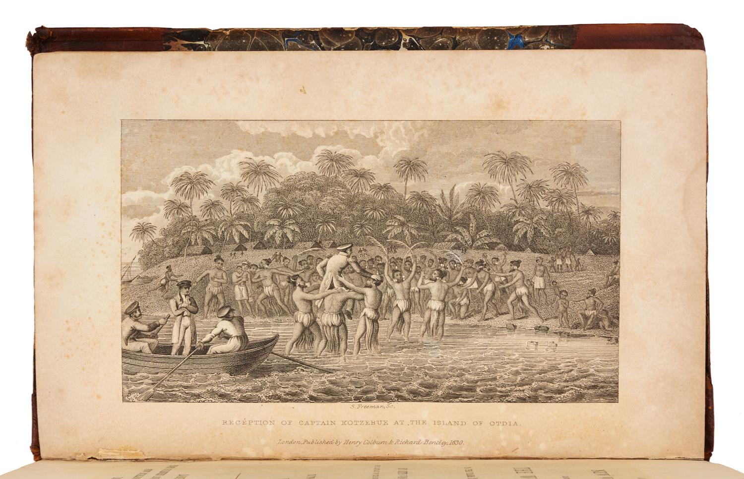 KOTZEBUE, Otto von (1787-1846). A New Voyage Round the World. London, 1830. FIRST EDITION IN ENGLISH.