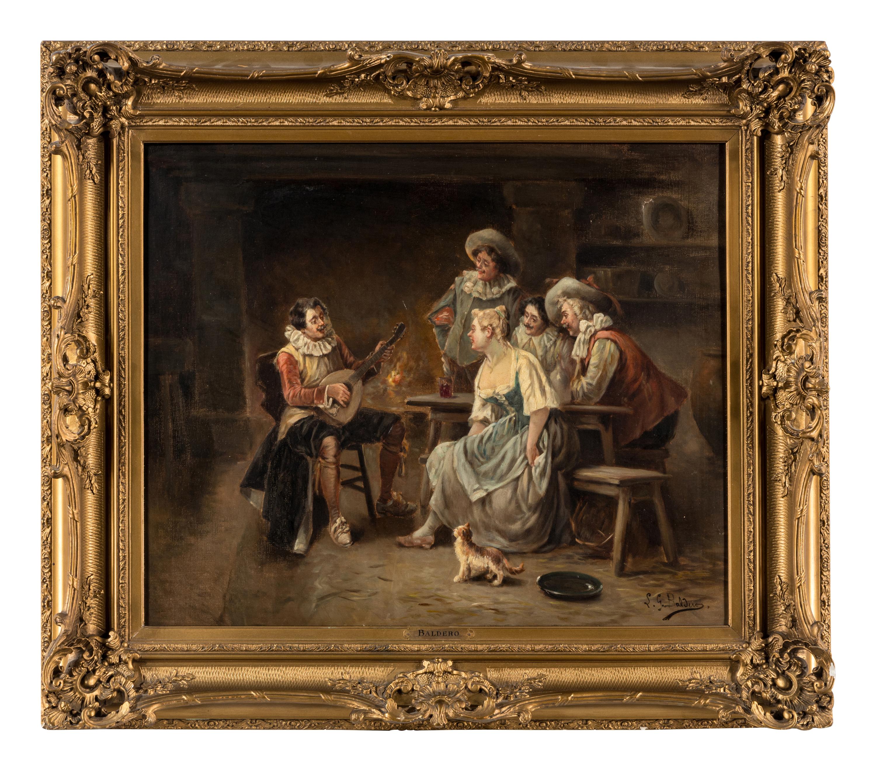 Luigi Giorgio Baldero (Italian, 1800-1900)