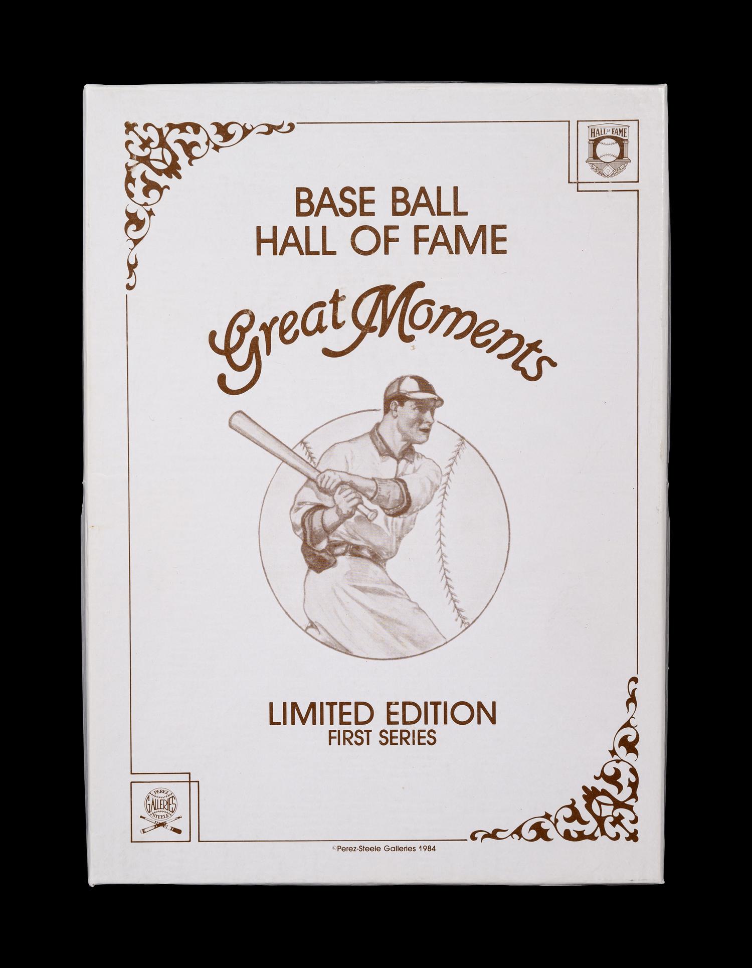 A Complete Run of 1984-97 Series One Through Nine Perez-Steele Baseball Hall of Fame Great Moments Cards
