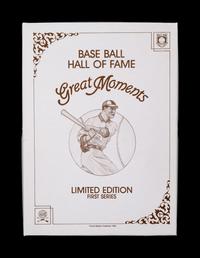 A Complete Run of 1984-97 Series One Through Nine Perez-Steele Baseball Hall of Fame Great Moments Cards
