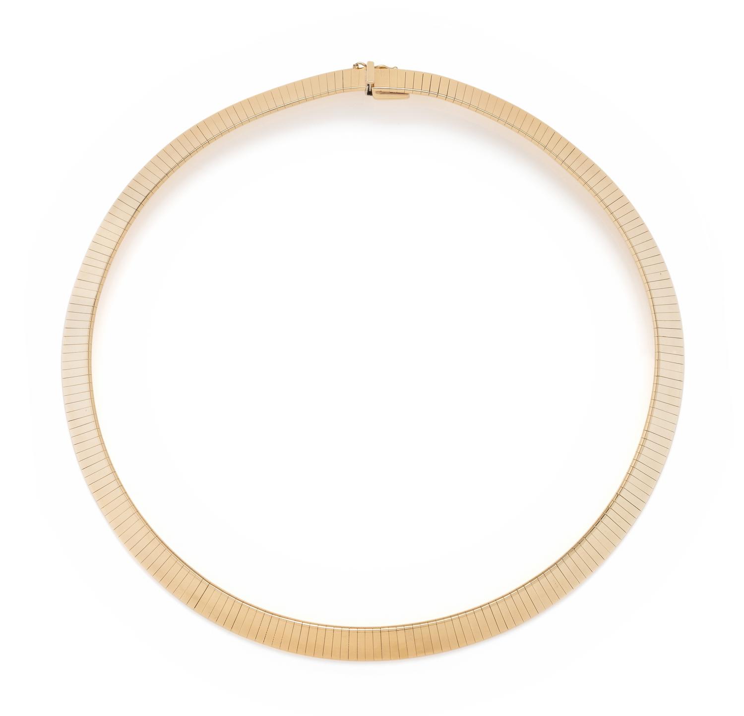 YELLOW GOLD NECKLACE