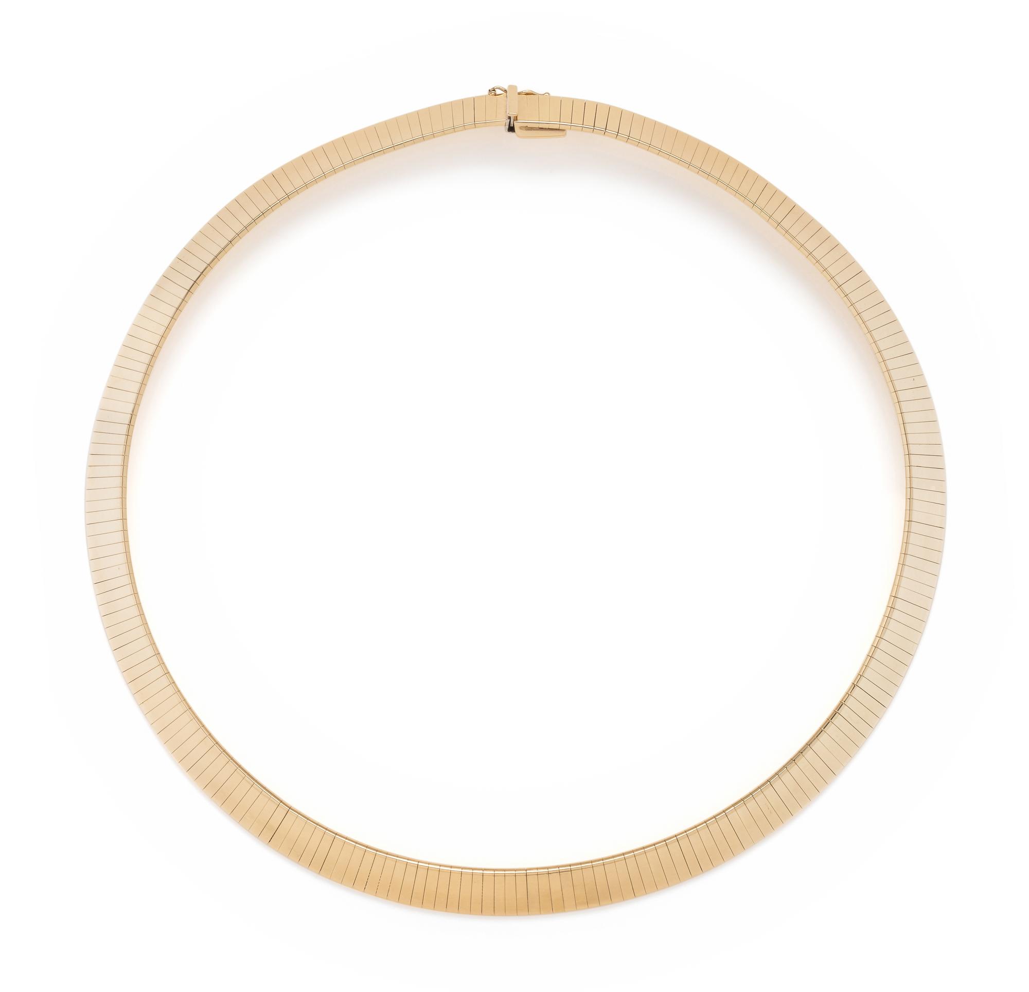 YELLOW GOLD NECKLACE