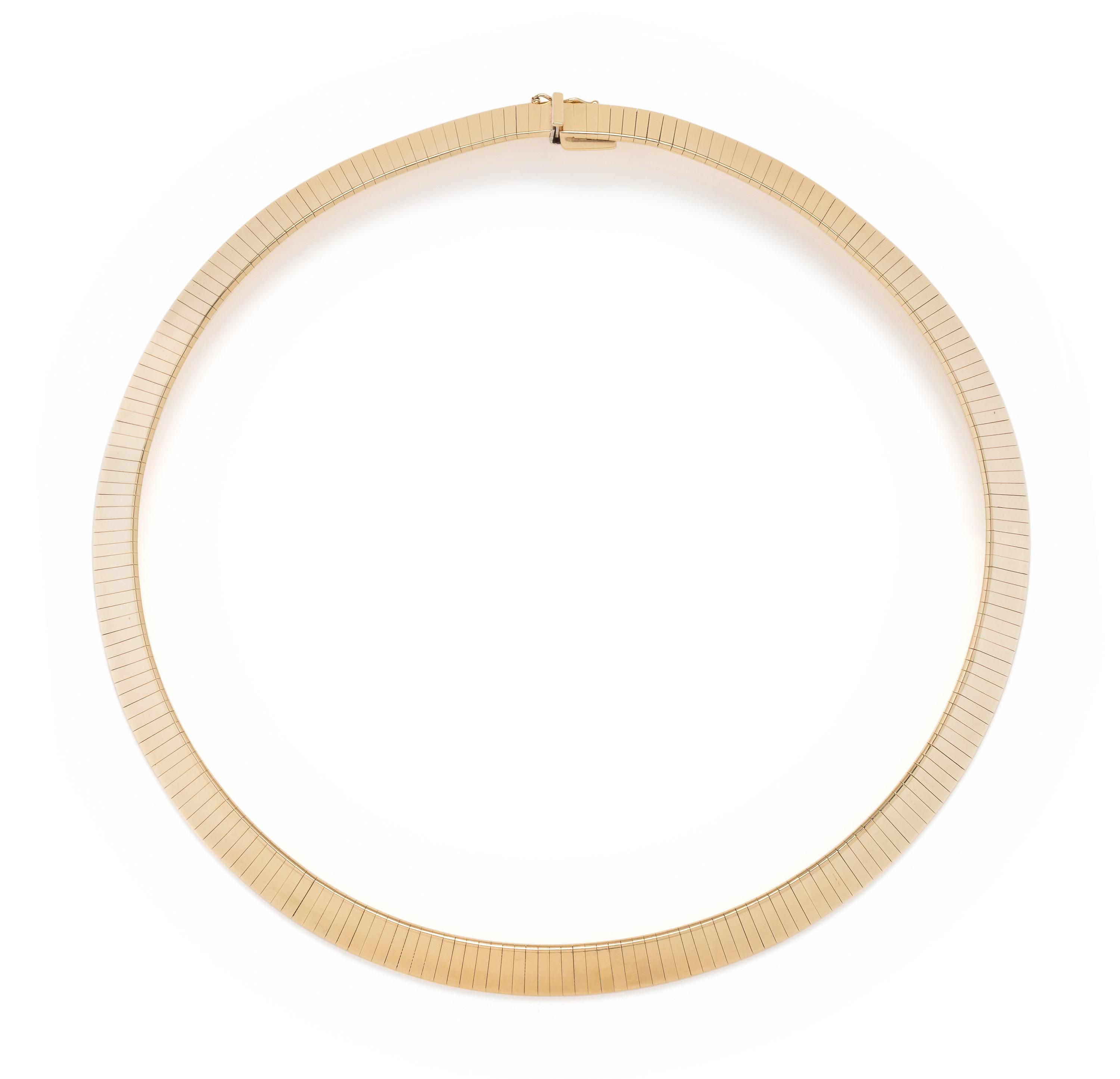 YELLOW GOLD NECKLACE