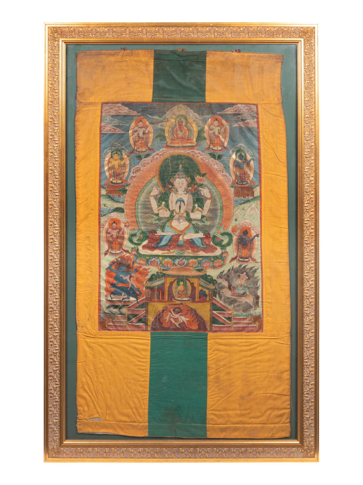 A Tibetan Thangka