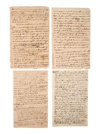[RELIGION]. Manuscript sermons by the Rev. William Gaston Rosborough (ca 1763-1810).