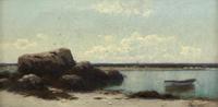Alfred Thompson Bricher (American, 1837-1908) - The Moored Boat