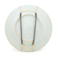 Three Chinese Export Famille Rose Porcelain Plates