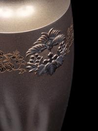 An Inlaid Bronze Vase