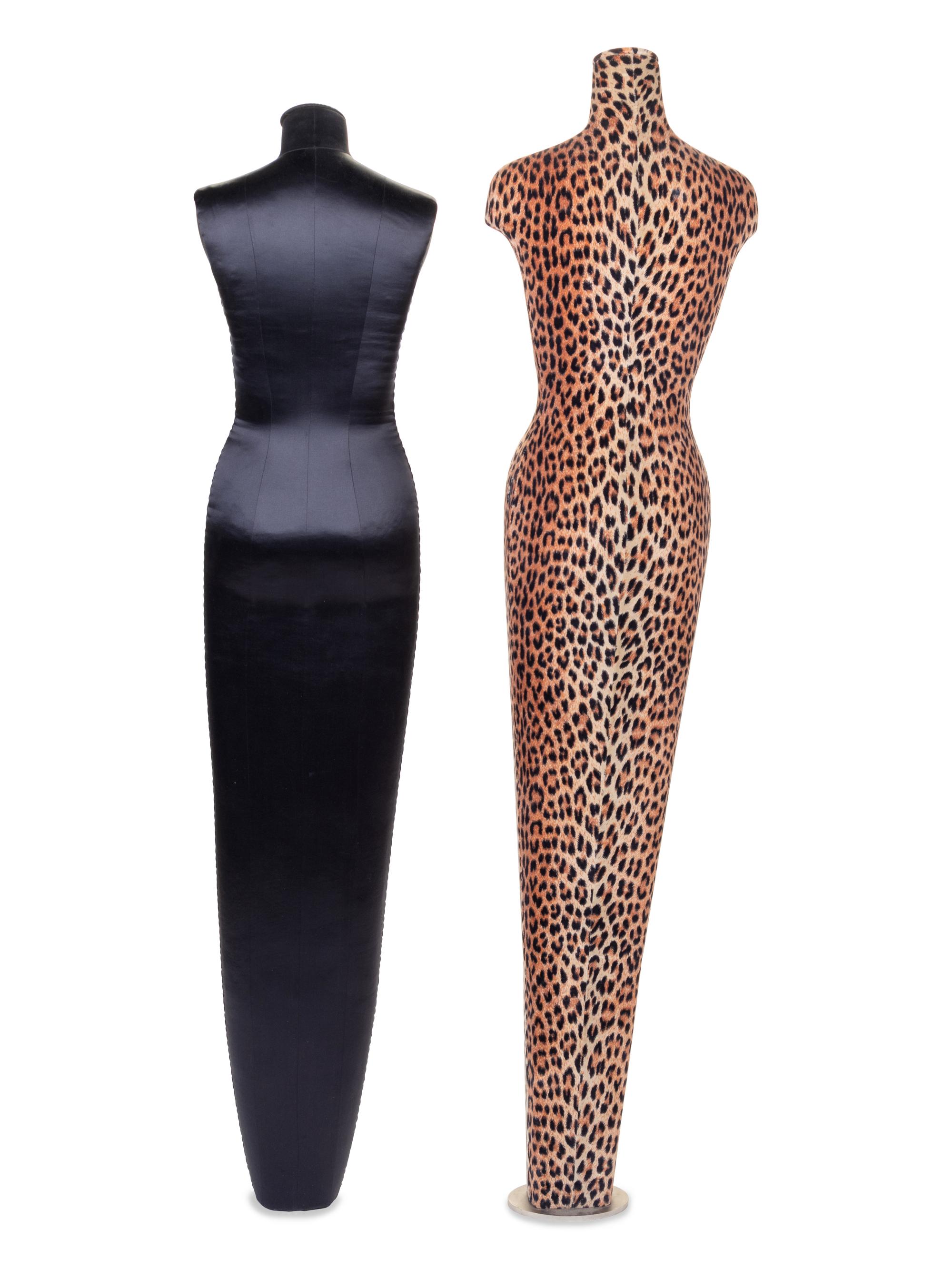 Two Geoffrey Beene Design Studio Mannequins, 1980s