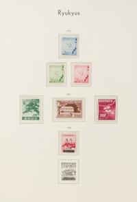 A Collection of Ryukyu Island Postage Stamps — LEUCHTTURM-BRIEFMARKENALBUM