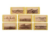 [EARLY PHOTOGRAPHY -- STEREOVIEWS]. A large and diverse group of more than 250 stereoviews highlighted by French tissue stereoviews, comprising: