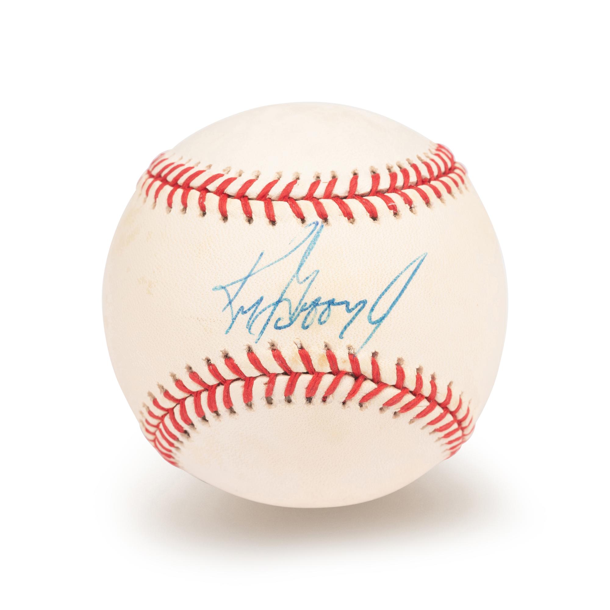 A Ken Griffey Jr. Early Career Era Signed Autograph Baseball (Beckett Authentication Services Certified),