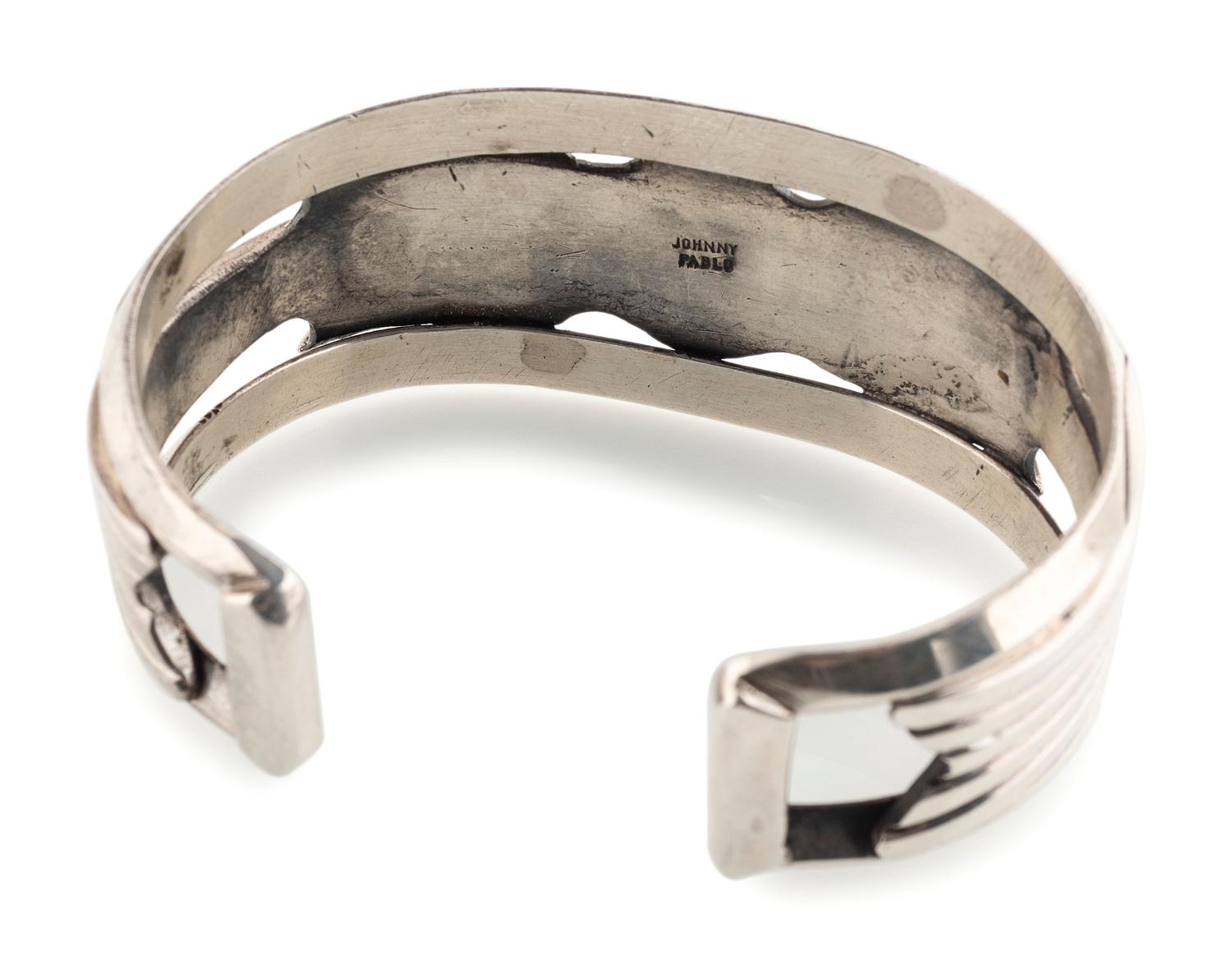 Navajo Silver and Turquoise Cuff Braclets