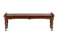 A George IV Mahogany Hall Bench