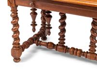 A French Provincial Oak Library Table