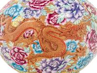 A Chinese Export Enameled Porcelain Vase