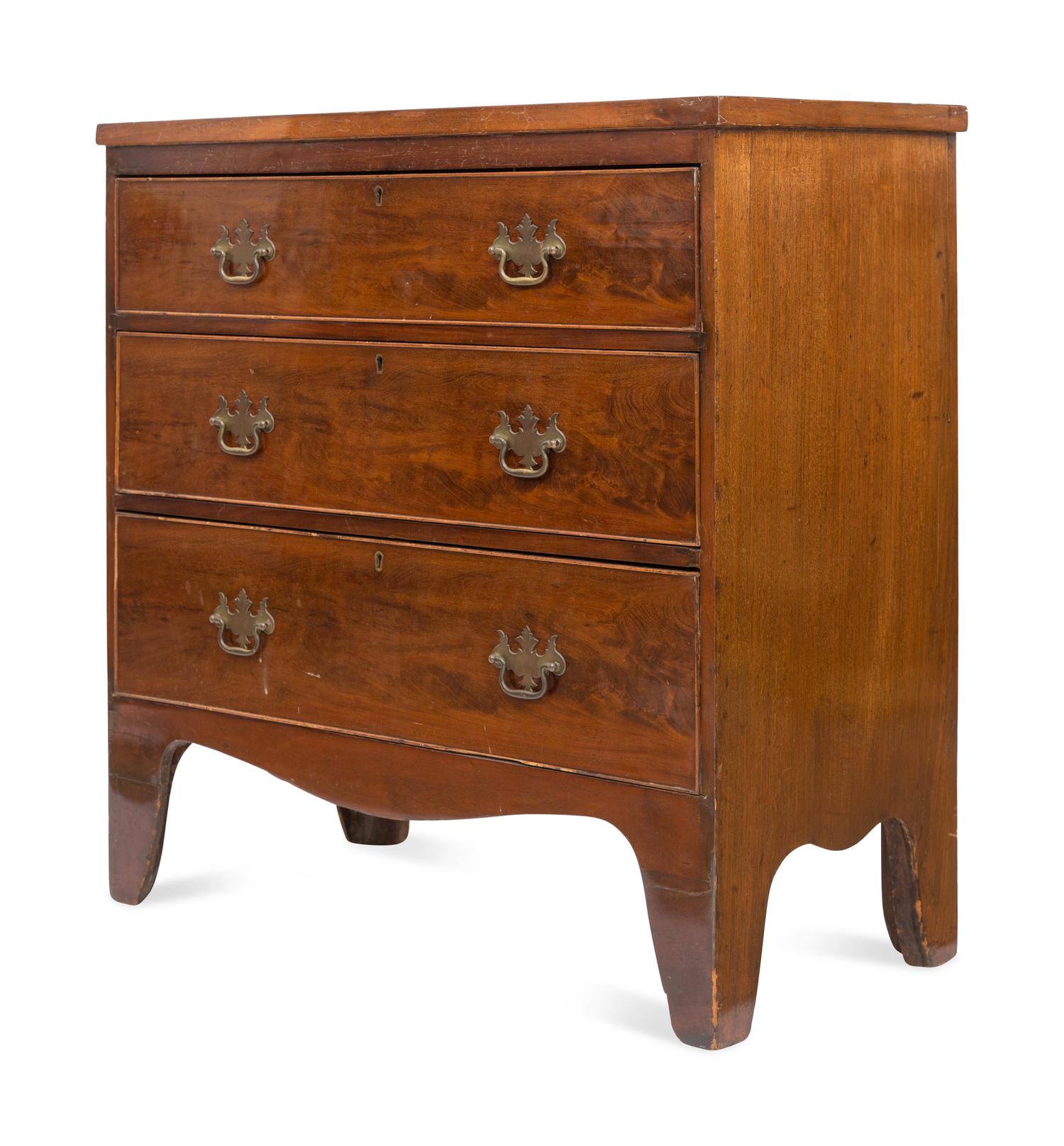 A Federal Mahogany Chest of Drawers