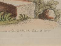 A Group of Six Continental Engravings Depicting Primates (Second Half 19th Century)