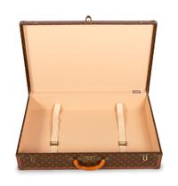 Louis Vuitton Alzer 80 Hard Side Suitcase in Monogram Canvas, Mid 20th Century