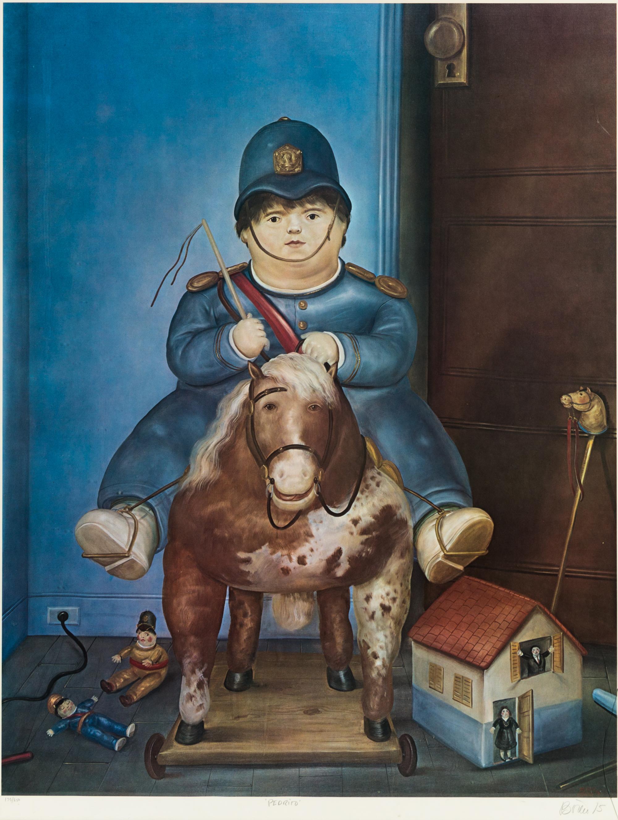 After Fernando Botero, (Colombian, 1932), Pedrito, 1975