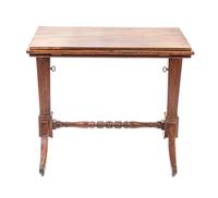 A Victorian Mahogany Drafting Table, Height 31 x width 35 1/4 x depth 23 1/4 inches.