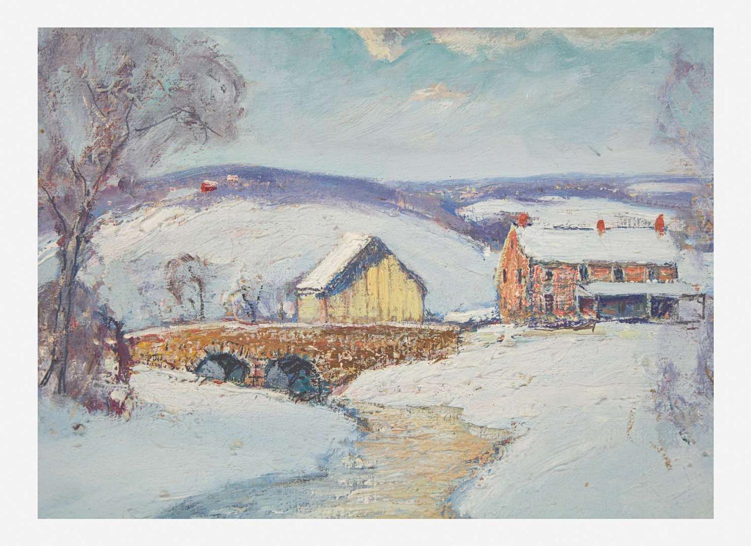 Walter Emerson Baum (American, 1884-1956) - The Brook