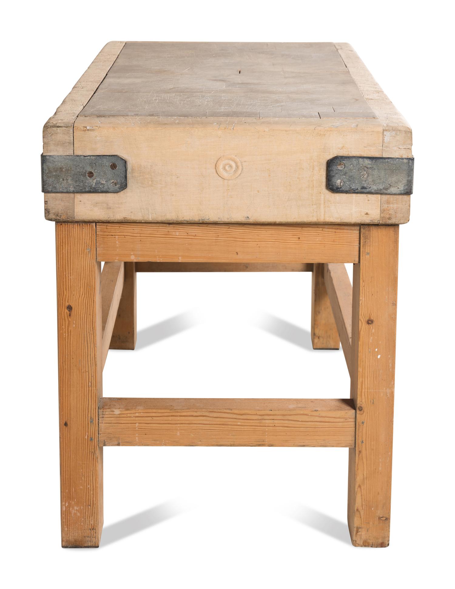 A Butcher's Block Table