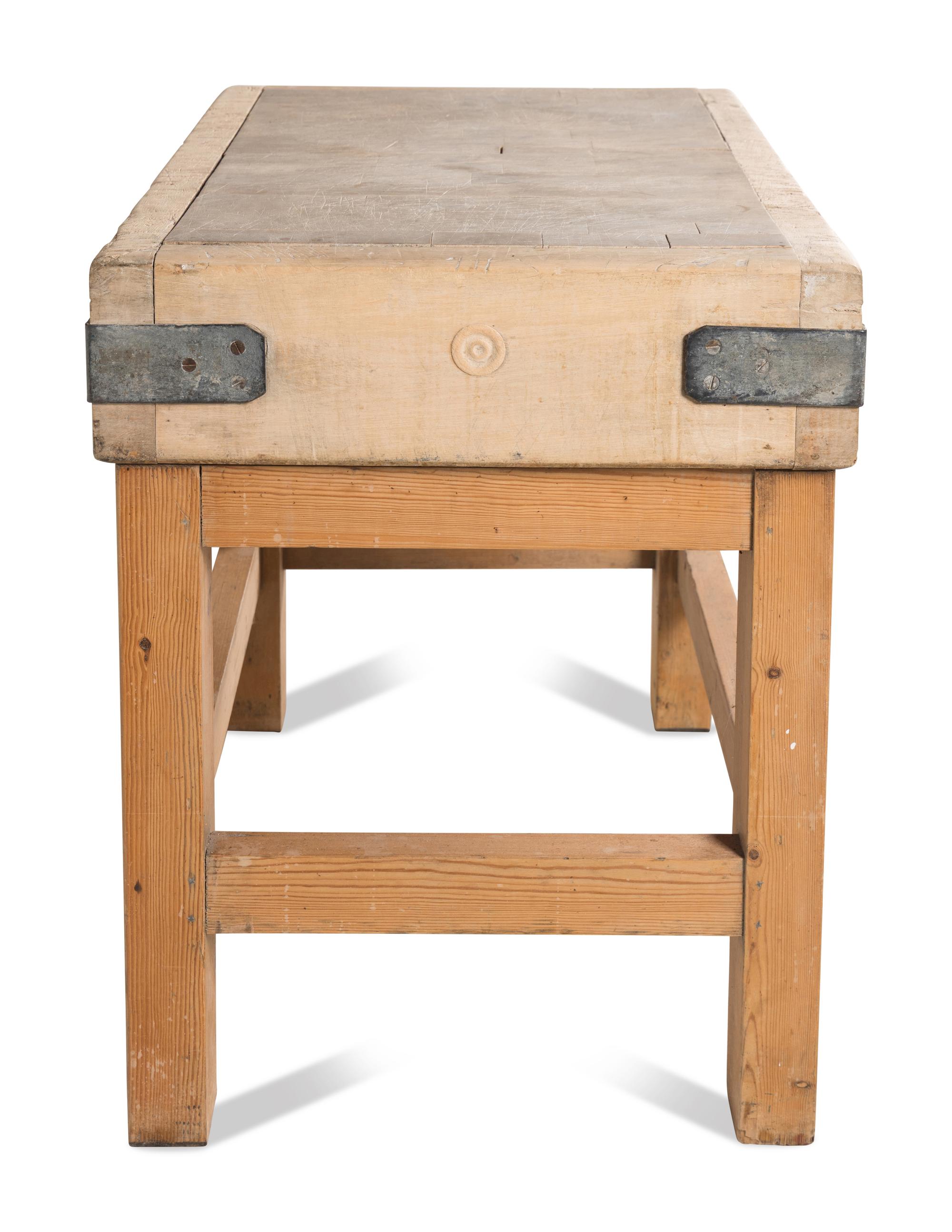 A Butcher's Block Table