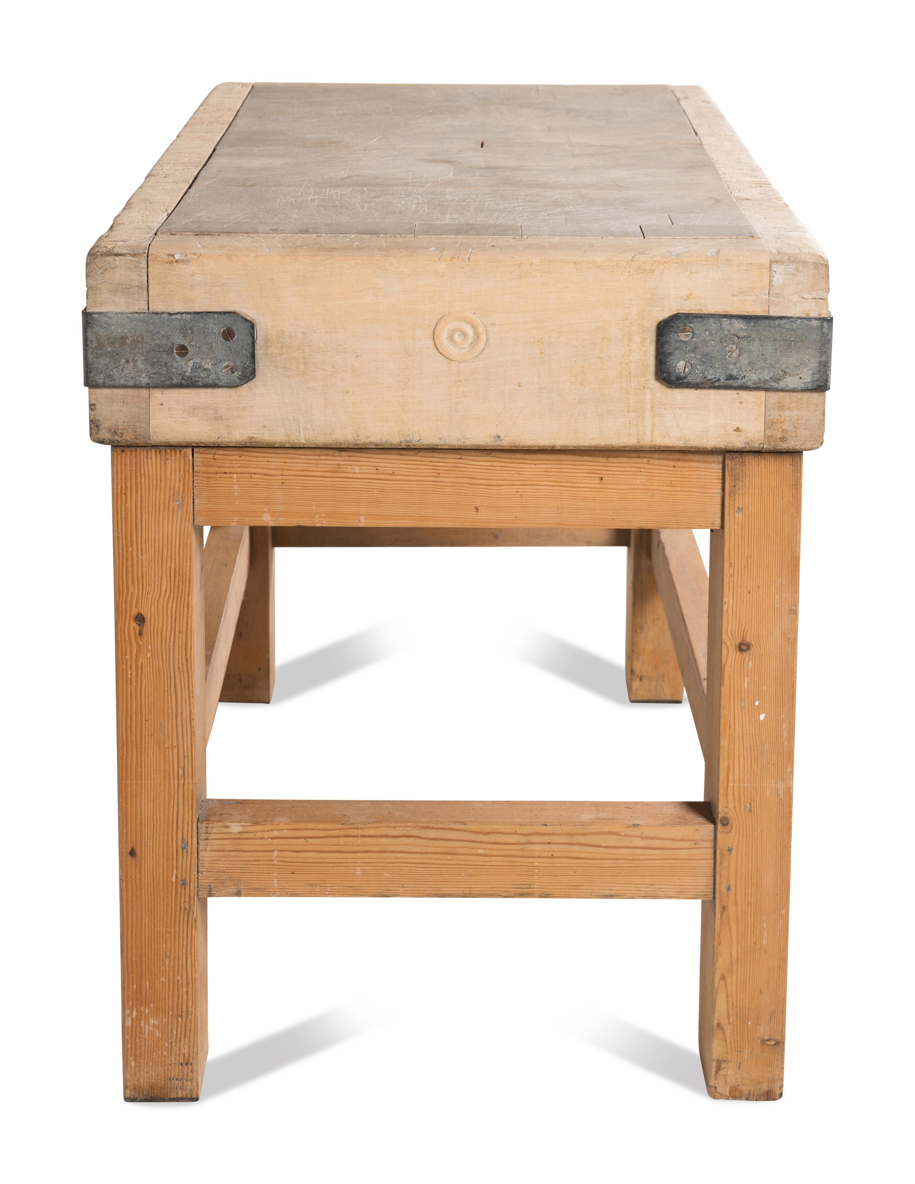 A Butcher's Block Table