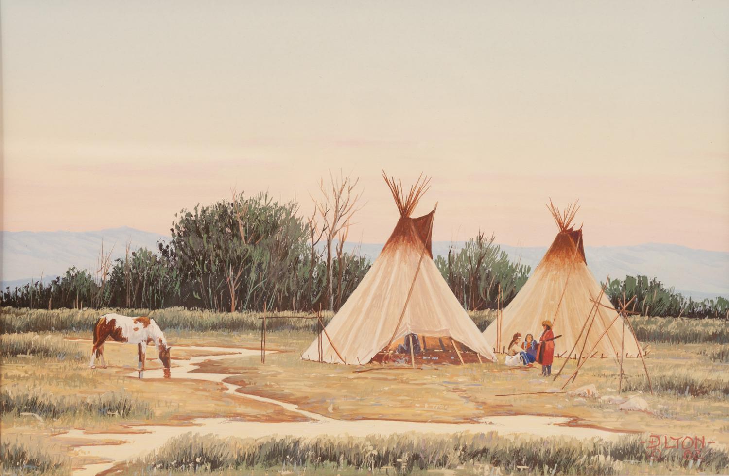 Tee Pee Encampment