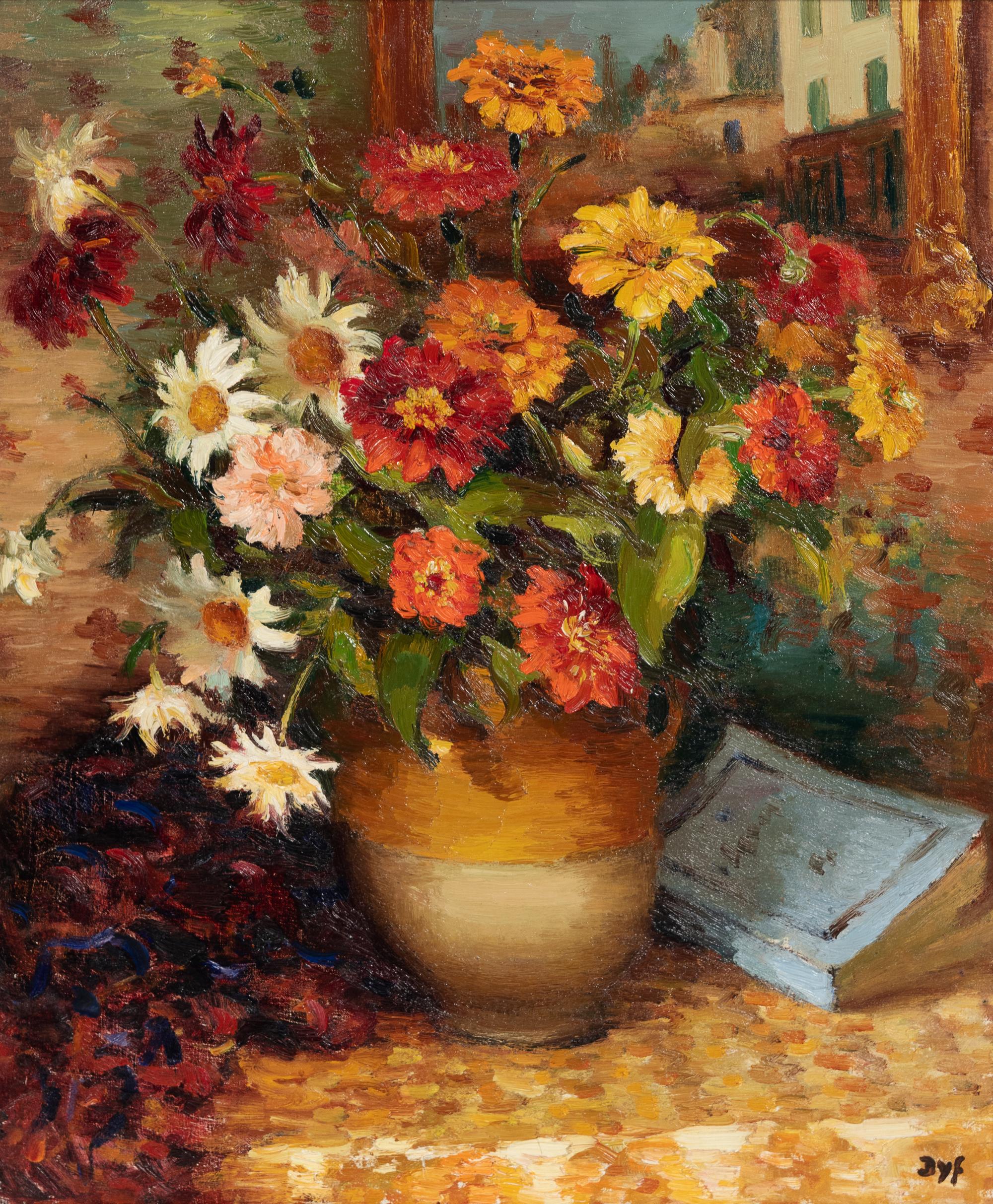 Zinias et anthemis
