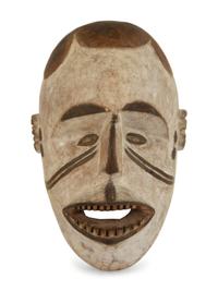 A Congo Painted Mask