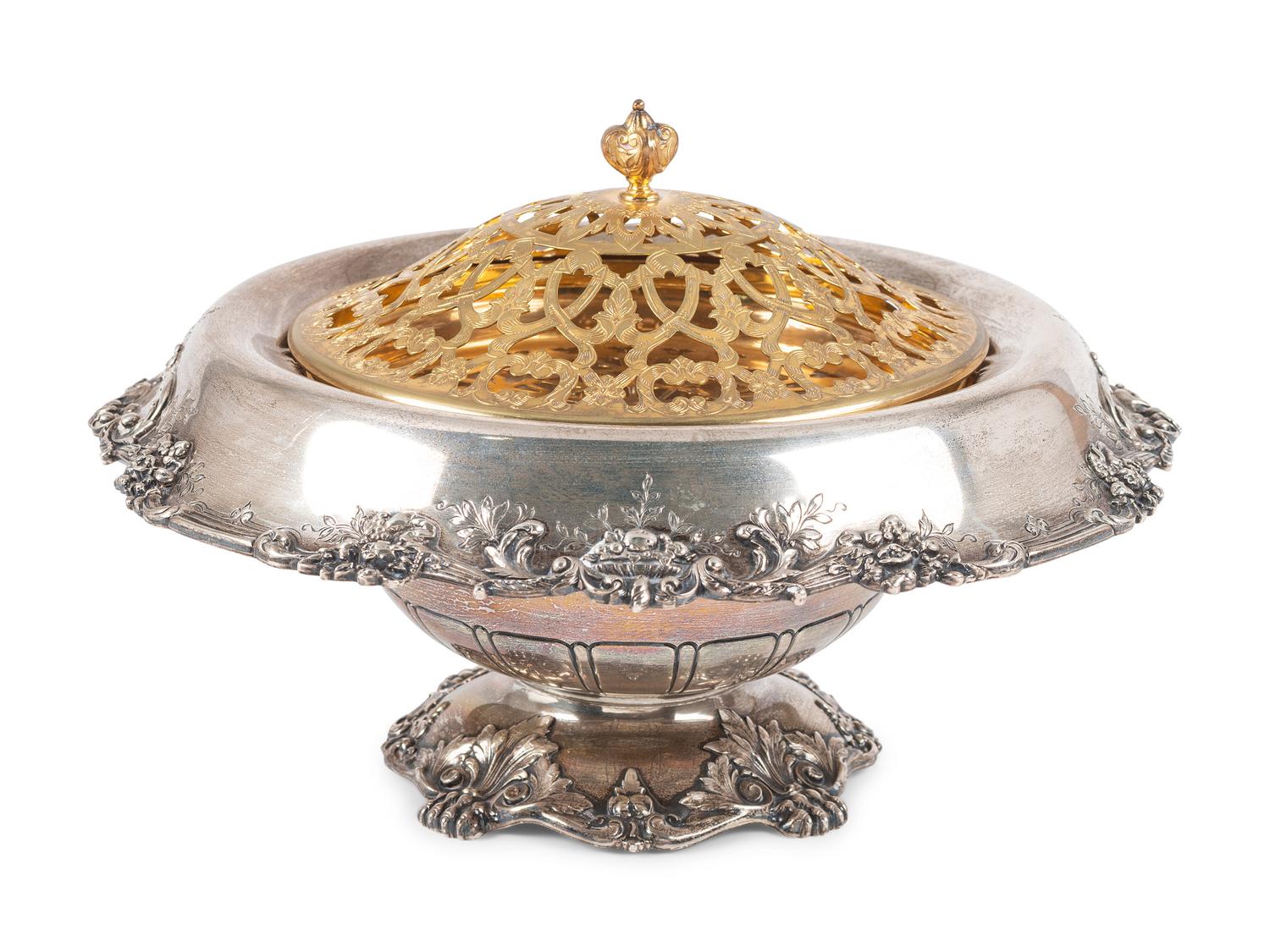 A Reed & Barton Silver Centerpiece Bowl