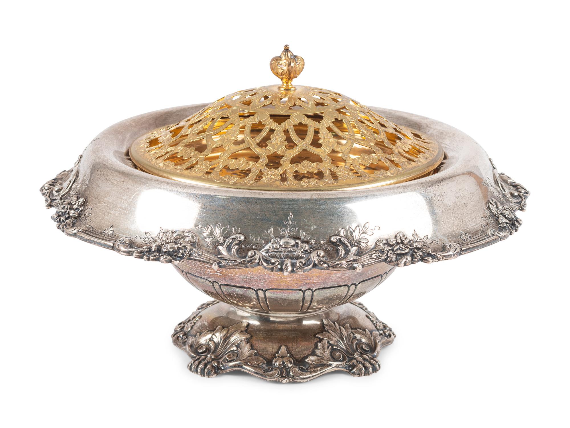A Reed & Barton Silver Centerpiece Bowl