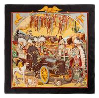 Hermès Kermit Oliver 90cm Silk Scarf
