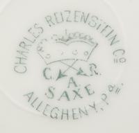A Set of Twelve French Porcelain Cabinet Plates