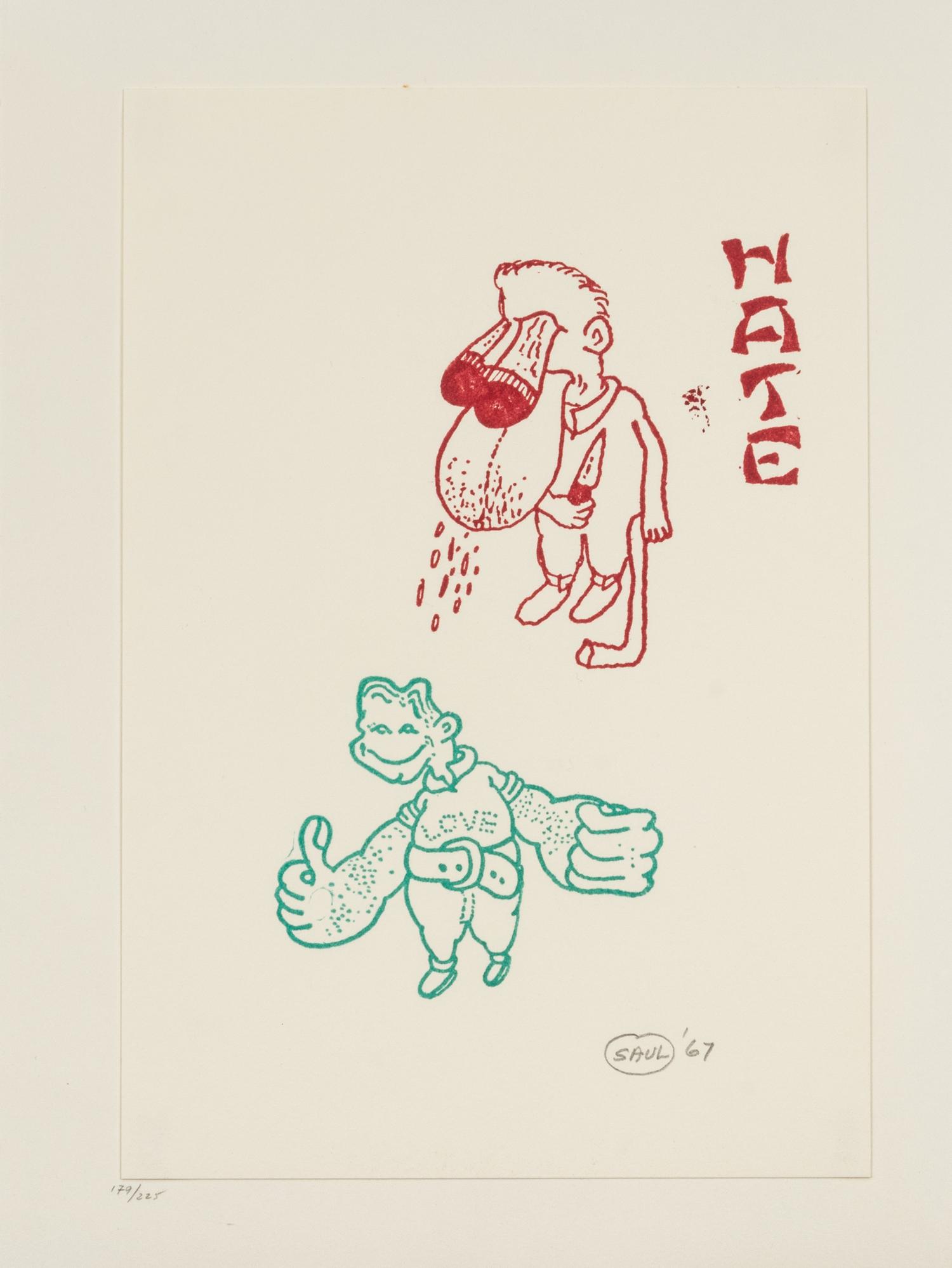 Hate (from the Stamped Indelibly portfolio)